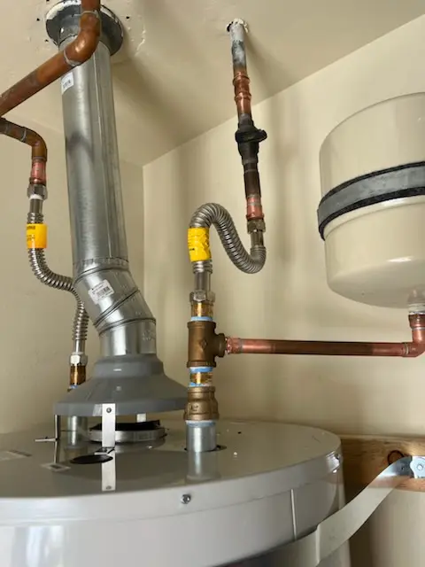 Water heater installation and plumbing repair in Sagamore